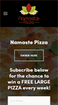 Mobile Screenshot of namastepizza.com